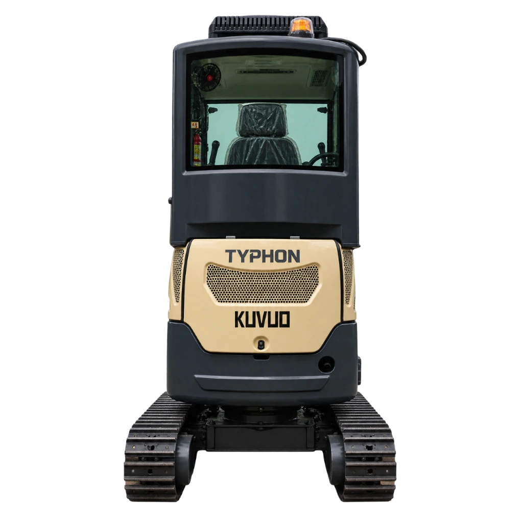TYPHON KUVUO 2.7 Mini Excavator Konstructz Series thumbnail view 3